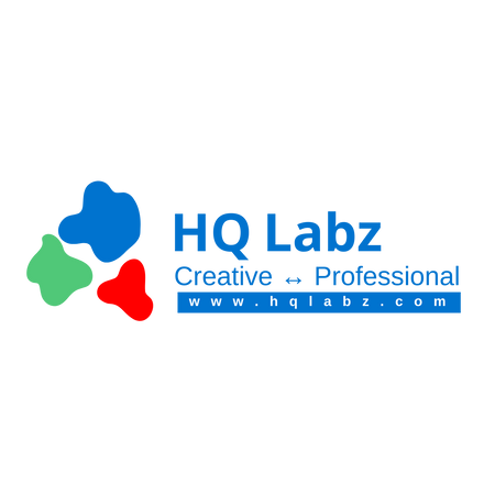 The logo for The HQ Labz Agency.