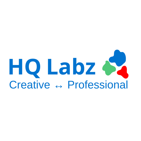 Alternative logo for The HQ Labz Agency.